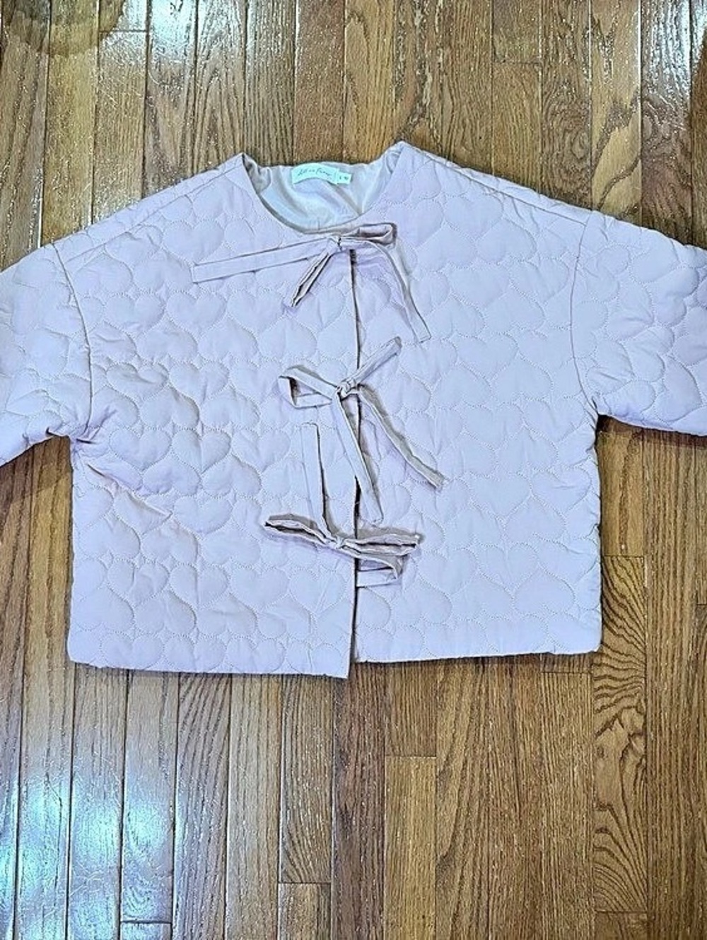 All in Favor Quilted Heart Jacket